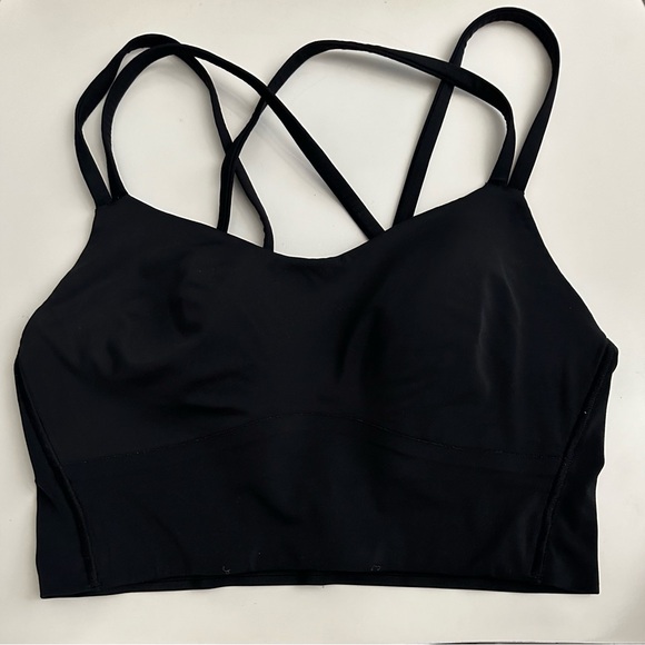 Lululemon Like a Cloud Sports Bra Longline Black; Size: 4 - Picture 1 of 2